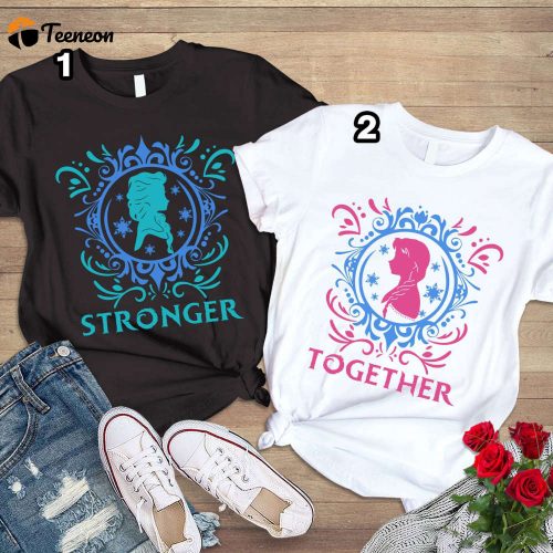 Frozen Elsa & Anna Sister Shirt Disneyland Girl Trip Matching Shirts Frozen Movie & Princess Birthday Shirt