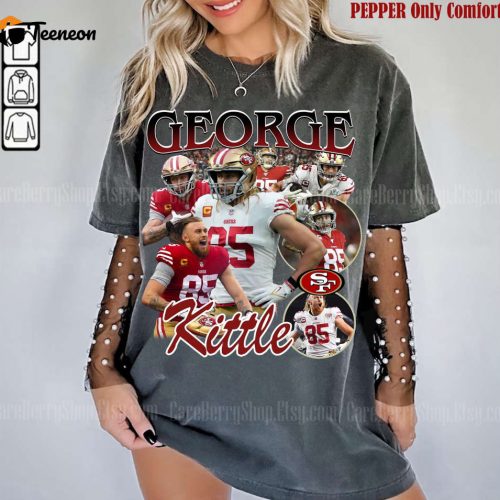 Vintage George Kittle Shirt: 90s Football Fan Tee & Sweatshirt