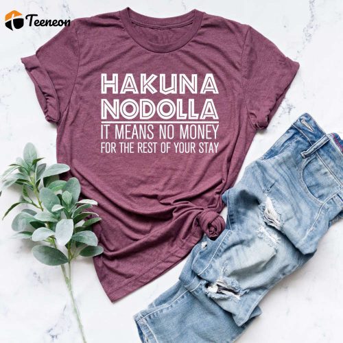 Hakuna Matata Shirt: Disney Family Trip & Lion King Custom Shirts – Animal Kingdom & More!