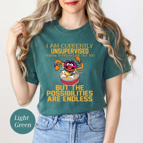 Endless Possibilities with Animal Muppets Show Shirt Comfort Colors Tee