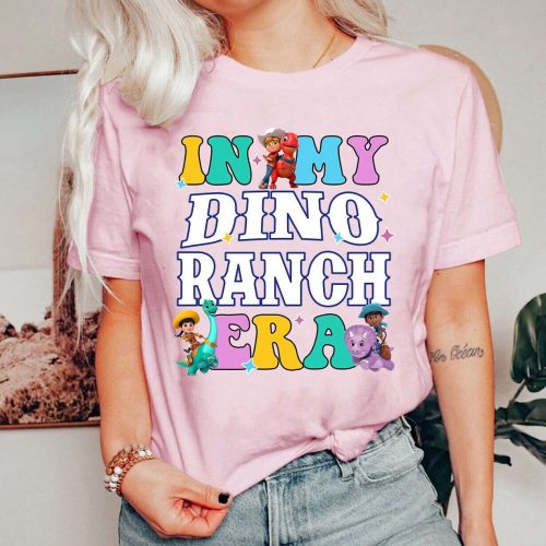 Dino Ranch Birthday Boys Shirt In My Dino Ranch Era Perfect for Dino Ranch Theme Parties