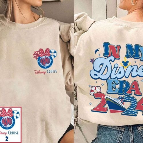 In My Disneyland Era 2024 Shirt Cruise Line Family T-Shirt Mickey Cruise Sweatshirt