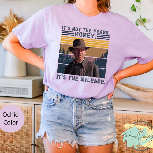 Indiana Jones Retro Comfort Colors T-Shirt: Cowboy Movie Shirt with Mileage & Style