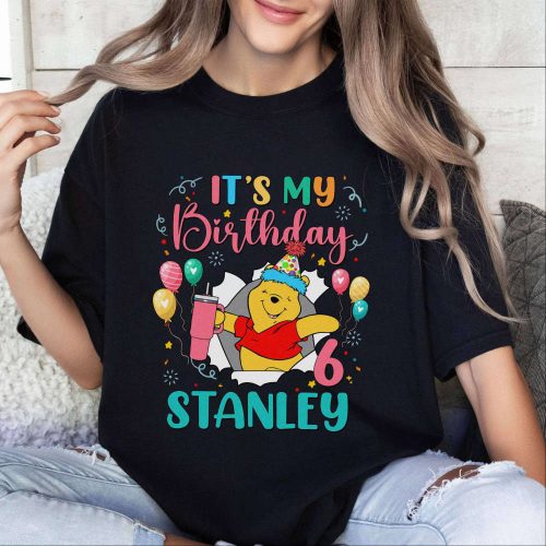 It s My Birthday Pooh Shirt – Custom Disneyland Gift for Pooh Bear Fans