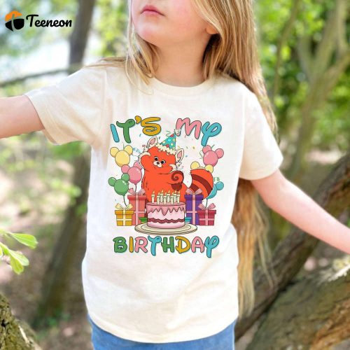 It s My Birthday Red Panda Family Matching Shirt Star Wars Birthday Party Shirt