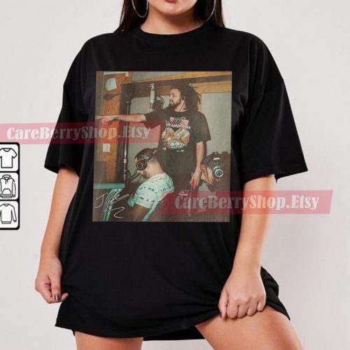 J Cole Hip Hop Rap T-shirt: 90s Concert Tour Gift for Men & Women