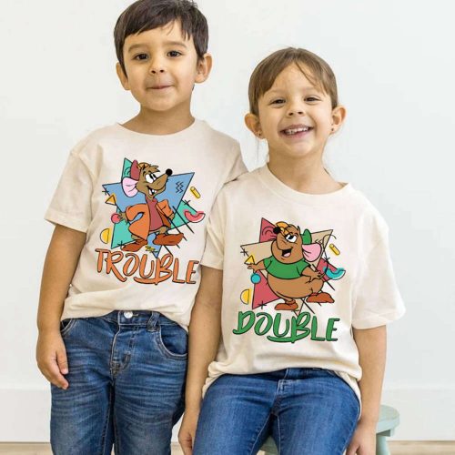 Jaq and Gus-Gus Shirt Cinderella Princess Sweatshirt Magic Kingdom Tee