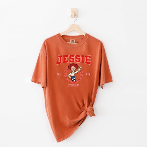 Retro Vibes Jessie T-Shirt: Toy Story & Disney Shirt for Birthday Girl Ideal Toy Story Gift & Disney Trip Shirt – Comfort Colors