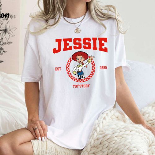 Retro Vibes Jessie T-Shirt: Toy Story & Disney Shirt for Birthday Girl Ideal Toy Story Gift & Disney Trip Shirt – Comfort Colors