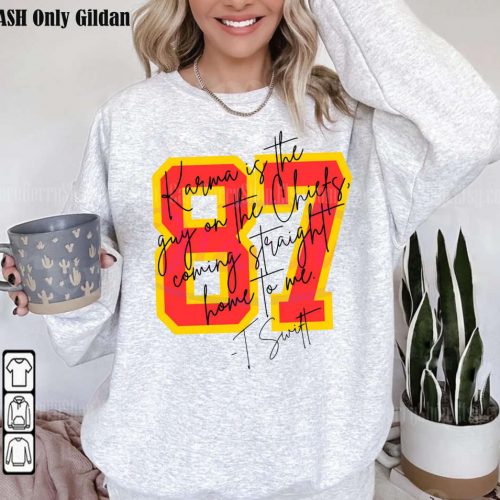 Get Your Chiefs Era Sweatshirt with Karma 87 and Travis Kelce: Game Day Shirt