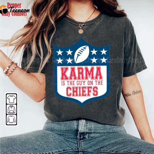 Chiefs Sweatshirt: Karma 87 & Travis Kelce Vintage Shirt – Game Day Style