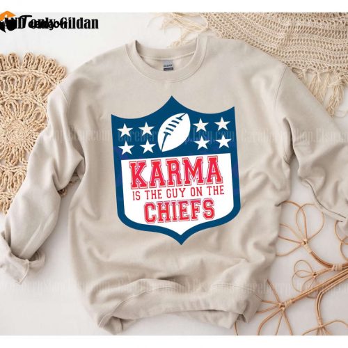 Karma 87 Sweatshirt: Chiefs Guy Travis Kelce Vintage Shirt – Game Day Sweatshirt