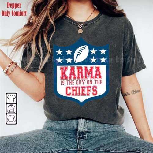 Karma 87 Sweatshirt: Chiefs Guy Travis Kelce Vintage Shirt – Game Day Sweatshirt