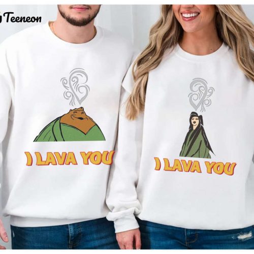 Lava Film Shirt: I Lava You & Uku And Lele Couple Valentine s Day Shirt – Disneyland Couple Valentine Shirt