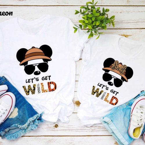 Disney Safari Zoo Shirt: Let s Get Wild with Animal Kingdom! Perfect Family Vacation & Disney Trip Shirt