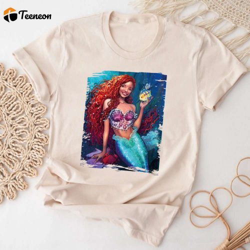 Empower Black Queens with Little Mermaid Black Girl Magic Shirt – Enhance Your Womanhood!