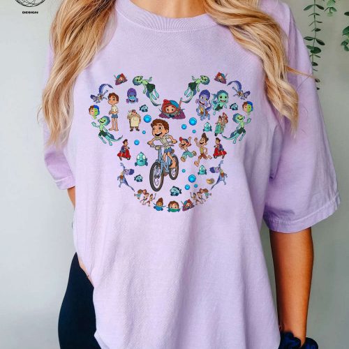 Discover the Magic with Disney Luca Shirt! Perfect for Family Matching Outfits at Walt Disney World and Disneyland Trip