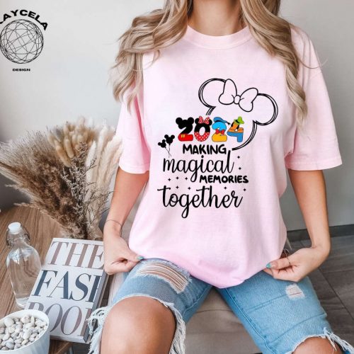 Unforgettable Family Vacation Shirt 2024: Make Magical Memories with Mickey & Minnie Disney Shirt