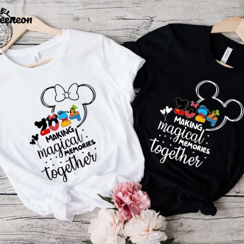 Unforgettable Family Vacation Shirt 2024: Make Magical Memories with Mickey & Minnie Disney Shirt