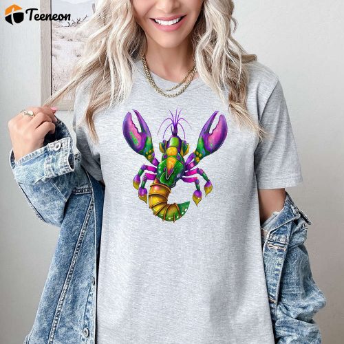 Stylish Mardi Gras Shirt Collection: Fat Tuesday Crawfish NOLA & Beads Festival Tees – Perfect Women s Carnival and Party Attire!