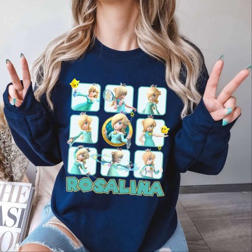 Super Mario Princess Rosalina Shirt Women s Tshirt for Mario Fans