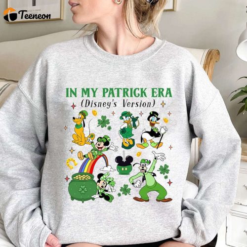 Disneyland St Patrick s Day Shirt Mickey & Friends Lucky Tees Let s Get Shamrocked!