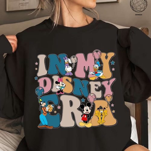 Step into the Disney Era with Mickey and Friends! Get Comfy in our Disney Era Comfort Colors Shirt – Perfect for Disneyworld Disney Family Shirts and More!