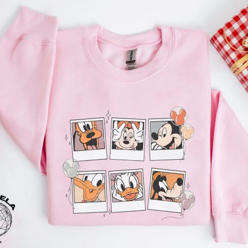 Mickey and Friends Vintage Retro Shirt: Disney Disneyland Disney World – Perfect Matching Family Disney Shirt!