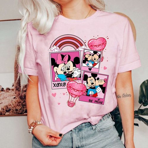 Mickey & Minnie In Love Tee: Minnie Mouse Valentine Shirt – Perfect DisneyTrip Gift