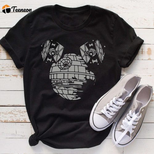 Vintage Mickey Death Star Shirt – Star Wars Gift for Disney Fans