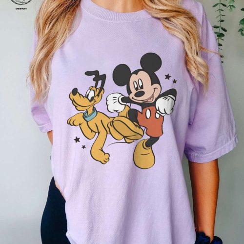 Magical Mickey Mouse and Friends T-Shirt: Disney Vacation & Matching Shirt for Mouse Family Pluto & Kids