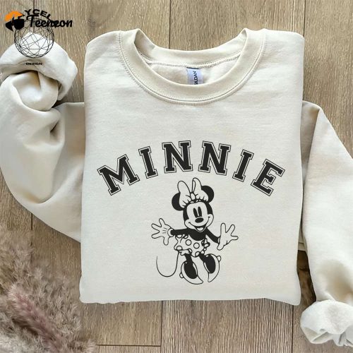 Vintage Minnie Mouse Shirt: Disney World & Disneyland Family Shirts – Perfect for Matching Family Outfits