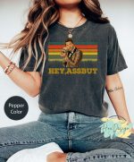 Vintage Misha Collins T-Shirt: Hey Assbutt Quote Limited Castiel 90s Graphic Shirt – Comfort Colors
