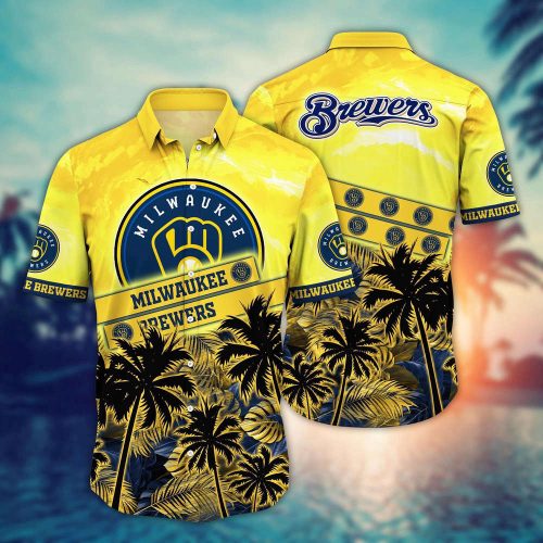 MLB Milwaukee Brewers Hawaiian Shirt Aloha Spirit Soars Gift For Fans