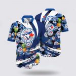 MLB Toronto Blue Jays Hawaiian Shirt Turn The Beach Into A Catwalk With Stylish Coastal Outfits For Fans