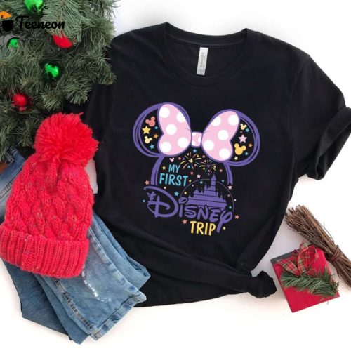 My 1st Disney Trip Shirt: Minnie Mouse Design for Disney Family & Group Vacation