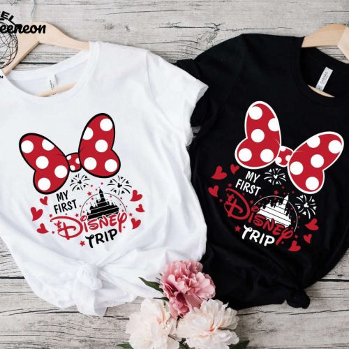 Get Ready for Your First Disney Trip with Stylish Minnie Shirts! Perfect for Matching Disney Family Outfits – Shop Now!