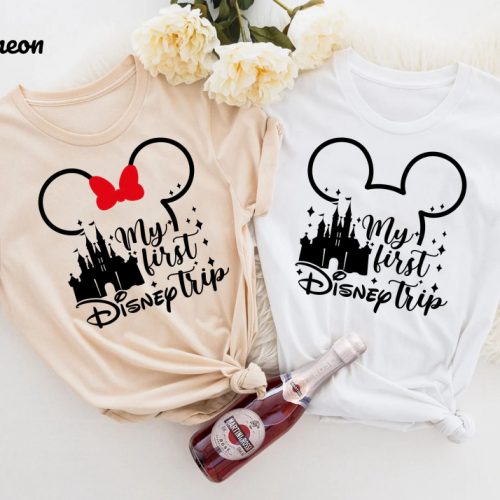 Get Ready for Your First Disney Adventure with Disney Trip Shirts – Perfect for Disneyworld Disneyland and Disney Family Fun!