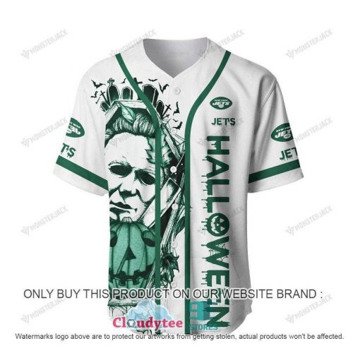 New York Jets Personalized Baseball Jersey Gift for Men Dad