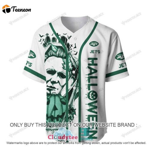 New York Jets Personalized Baseball Jersey Gift for Men Dad