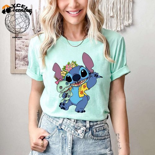 Disney Ohana Stitch Shirt – Cute & Fun Disneyland Trip & Disney World Shirts for Kids