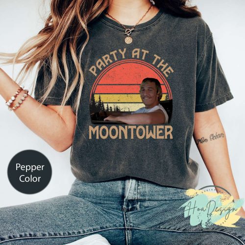 Party at the Moontower Classic Comfort Colors T-shirt – Fan2023 Gift Unisex Shirt for American Coming-Of-Age Comedy Film Fans