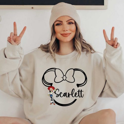 Get Your Personalized Disney Shirts & More – Toy Story Sweatshirt Family Trip Mickey Mouse & Minnie Mouse T-shirt Andy Shirt Custom Name Shirt