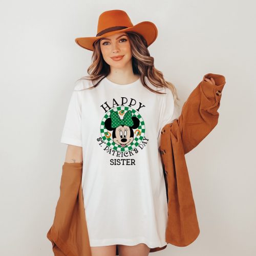 Custom Saint Patrick s Day Shirt: Personalized Disney Mickey Mouse Irish Family Shirt – Perfect Personalized Gift for Irish Day!