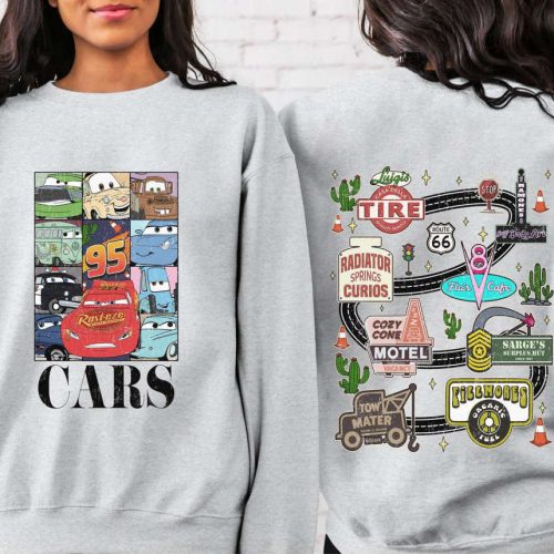 Shop Pixar CARS Eras Tour Shirt & Radiator Springs Disneyland Family Shirts