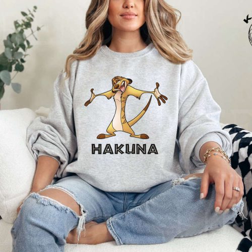 Puma and Timon Shirt – Roar with Style in this Lion King Hakuna Matata Tee! Perfect for Matching Couples on your Disneyland or Disney Trip to Animal Kingdom