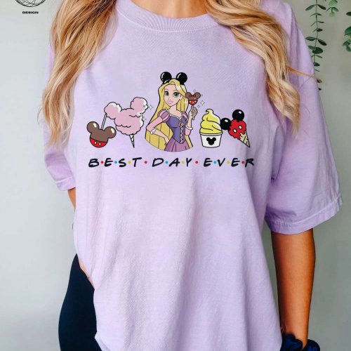 Rapunzel Best Day Ever Shirt – Disney Princess Tangled Movie Gift Character