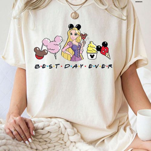 Rapunzel Best Day Ever Shirt – Disney Princess Tangled Movie Gift Character