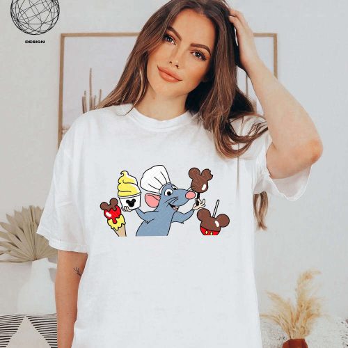 Ratatouille Disneyland Snacks Shirt – Disney Remy & Little Chef Mouse Shirt