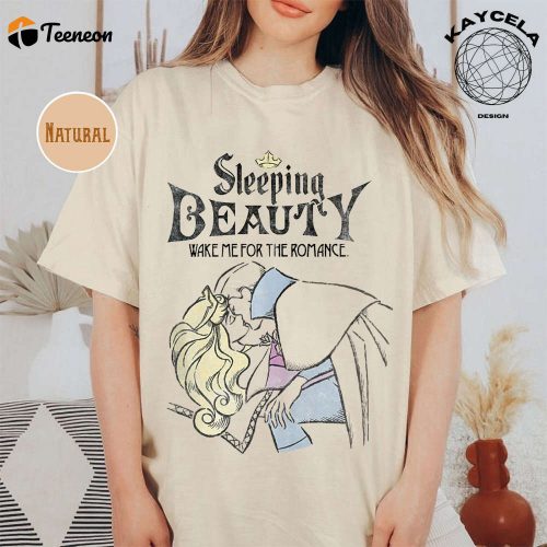 Retro Disney Sleeping Beauty Shirt – Perfect Aurora Shirt for Disney Princess Fans Ideal Disney Birthday Gift for Girls